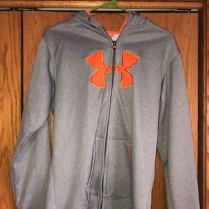 Under armour zip up